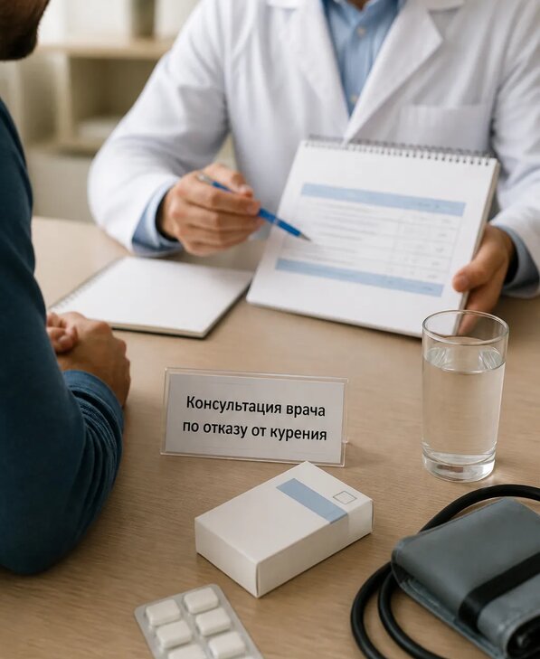 Консультация врача по отказу от курения для взрослых в Миассе
